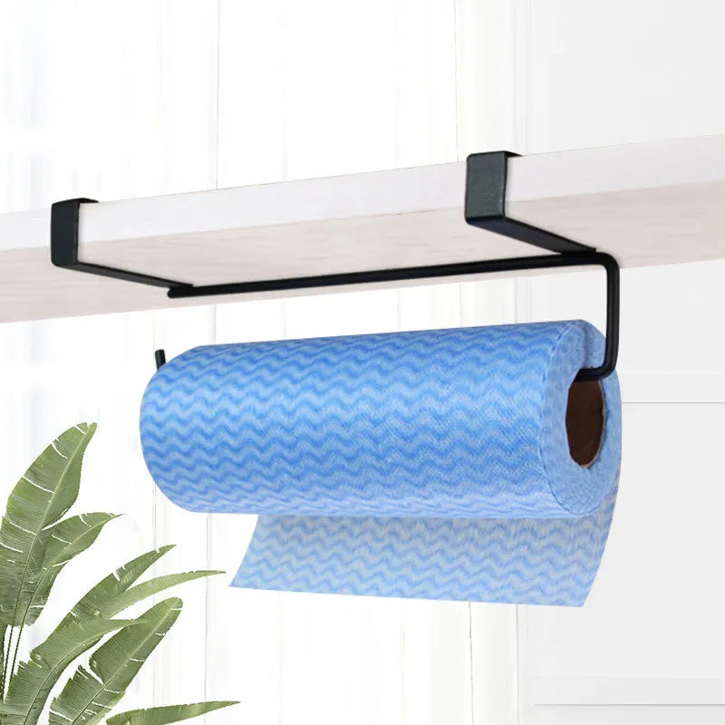 Toilet Paper Roll Rack & Shelf Organizer – White or Black Bathroom Shelf Organizer Qme