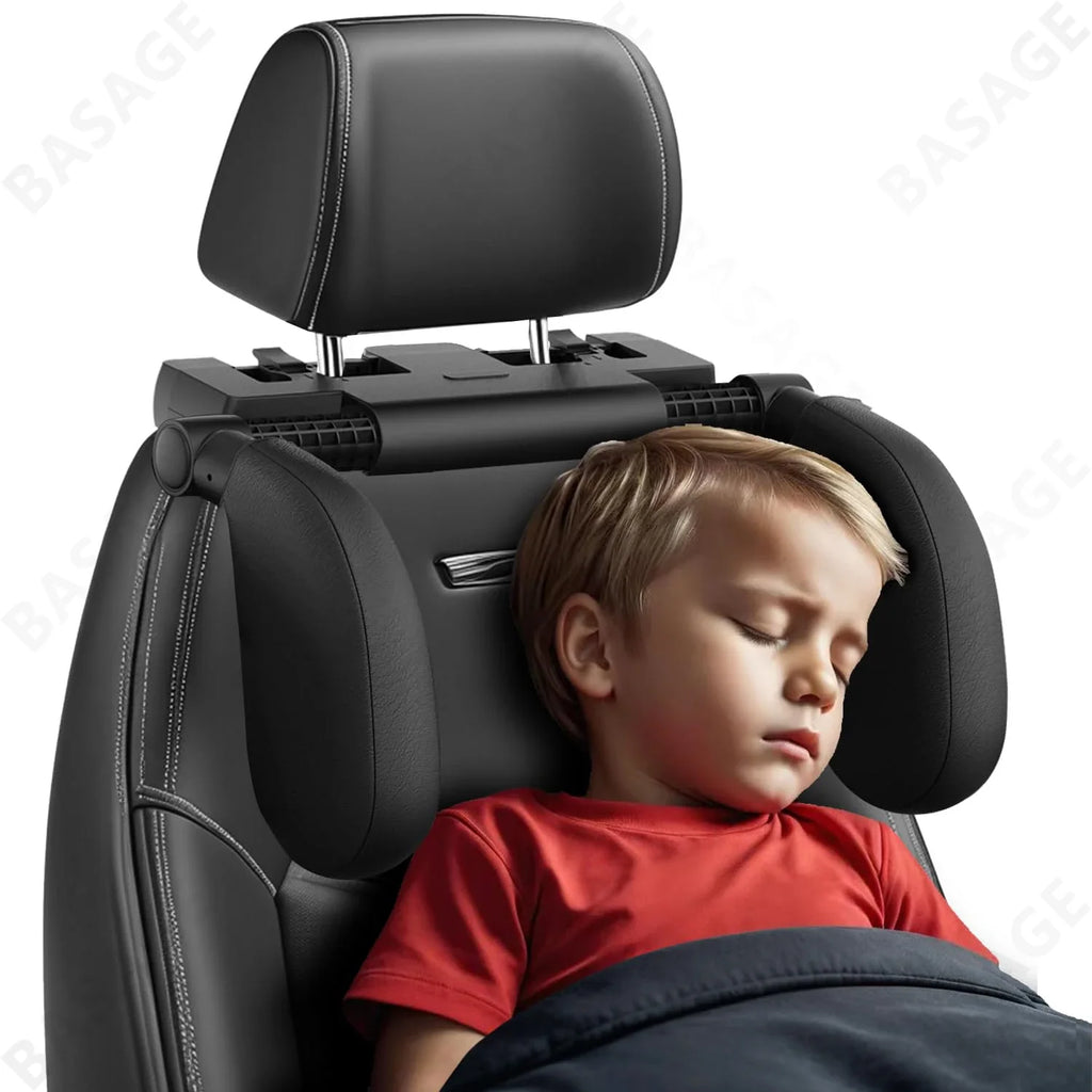 Car Seat Headrest Pillow – Memory Foam Travel Neck Support Car Headrest Pillow Qme