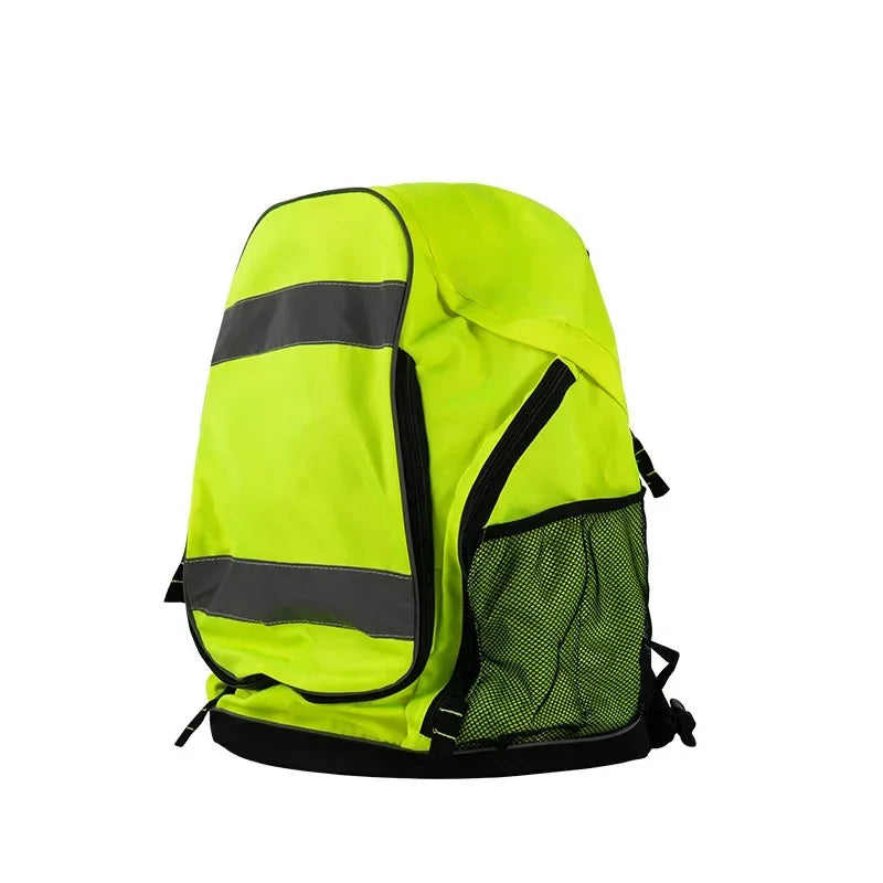 Reflective Night Safety Backpack | 40L 600D Oxford Cycling Bag Reflective Safety Backpack Qme
