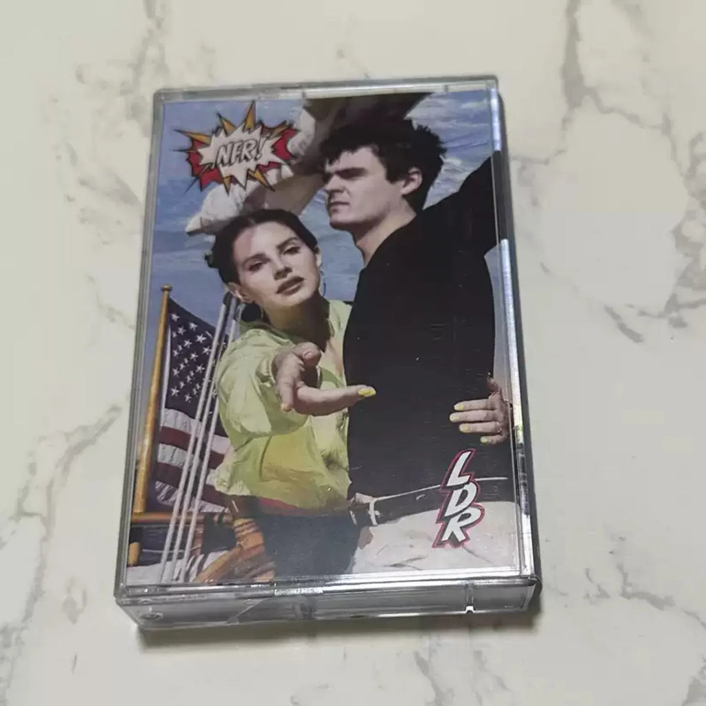 Retro Indie Pop Cassette Tape – Comic-Style Duo Collage Cover Novelty Collectible Qme Norman