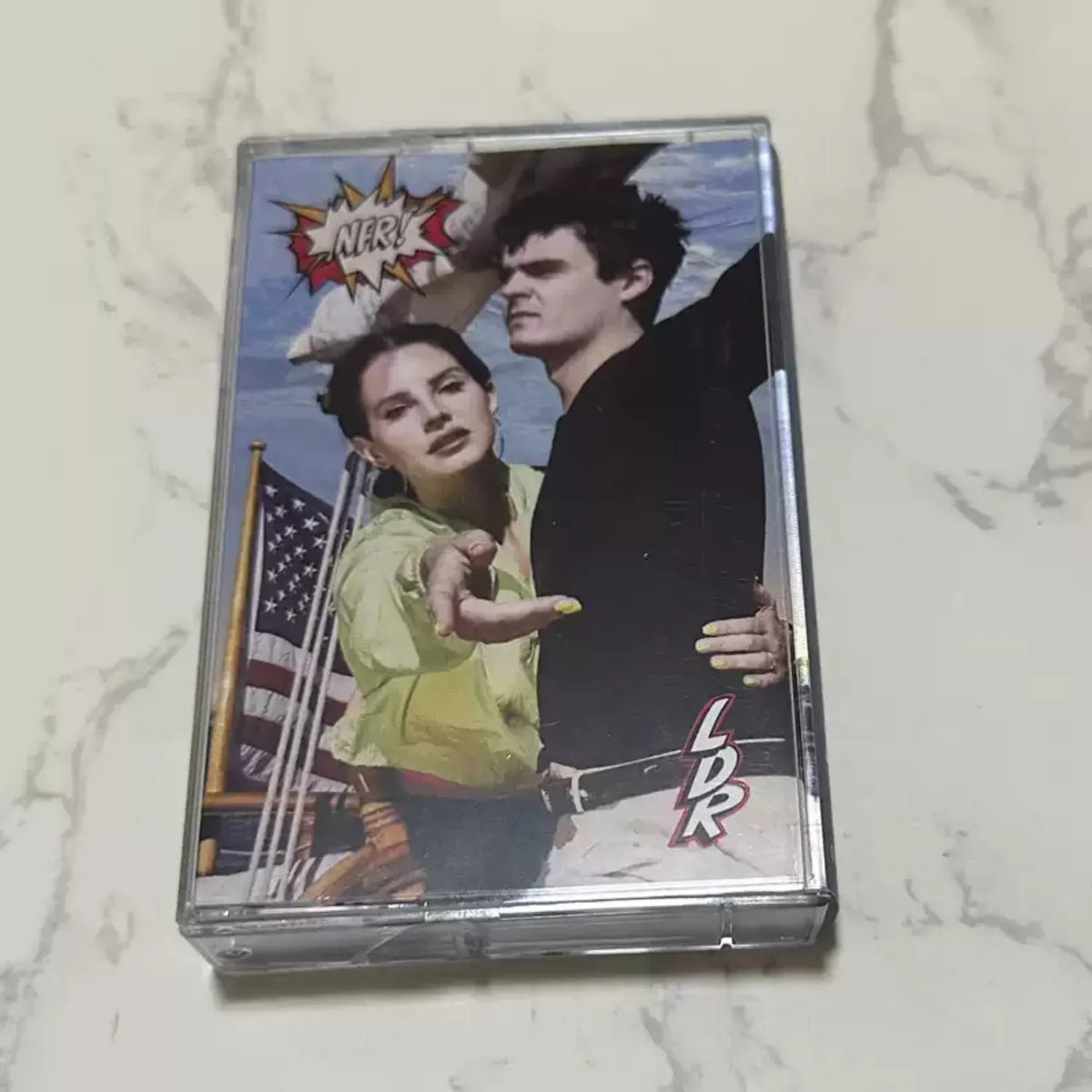 Retro Indie Pop Cassette Tape – Comic-Style Duo Collage Cover Novelty Collectible Qme Norman