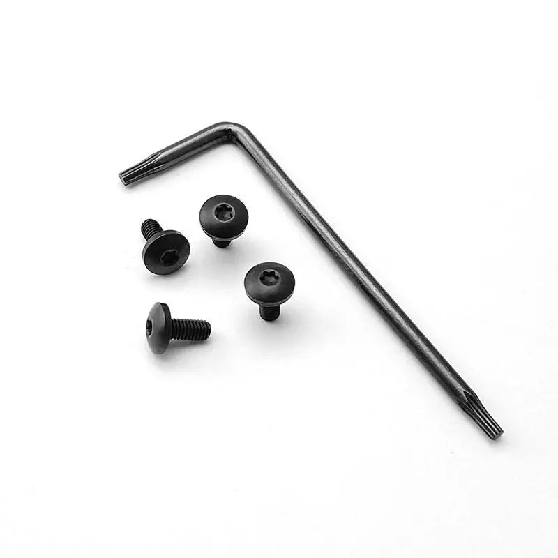 Stainless Steel Grip Screws & Wrench for WarHawk ZY1 P4 1911 Replacement Screws Set Qst black 1 set