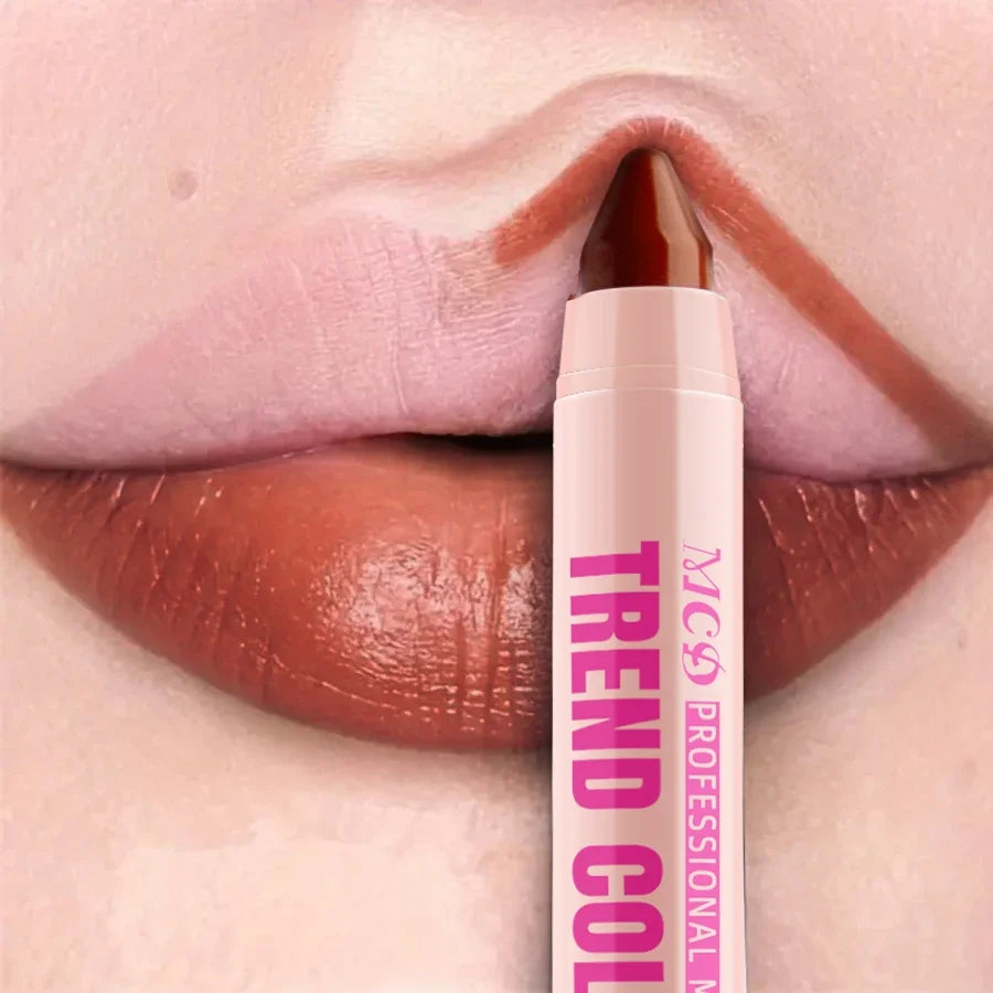 Qme Waterproof Moisturizing Lipliner Pen – 12 Shades Waterproof Lip Liner Qme