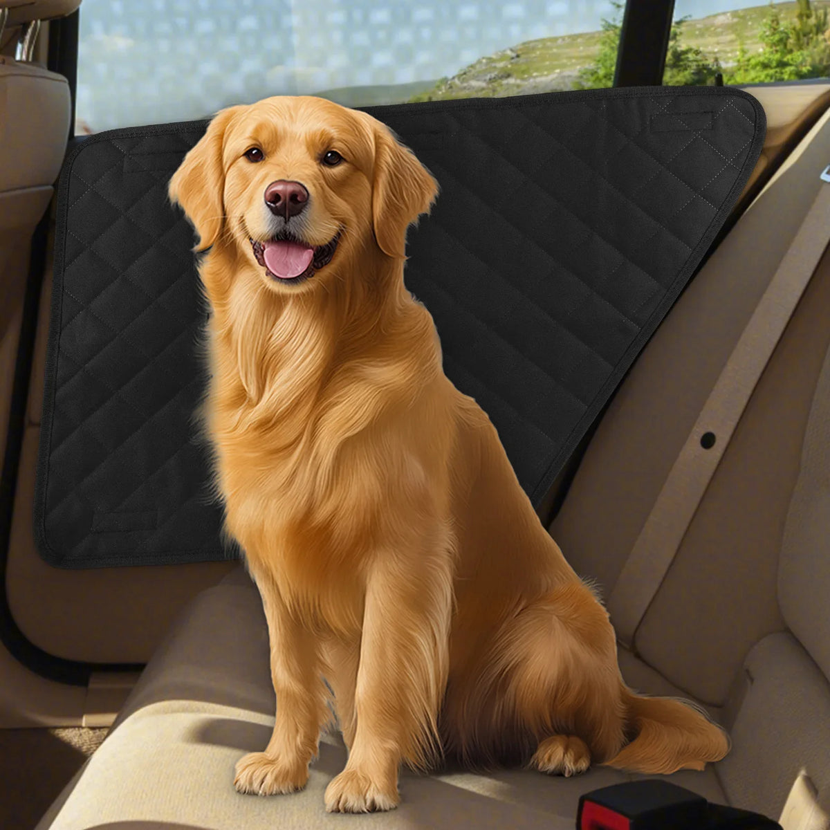 Waterproof Dog Car Door Cover – Anti-Scratch Protector, 2 Pcs Dog Car Door Cover Qme