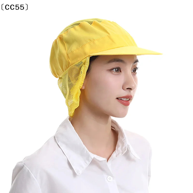 Dustproof Chef Hat – Unisex Food Service Work Cap Food Service Hat Qst