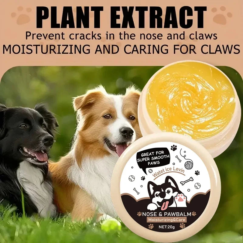 Dog & Cat Paw Balm – Nose & Paw Moisturizer Protector Pet Paw Balm Qme