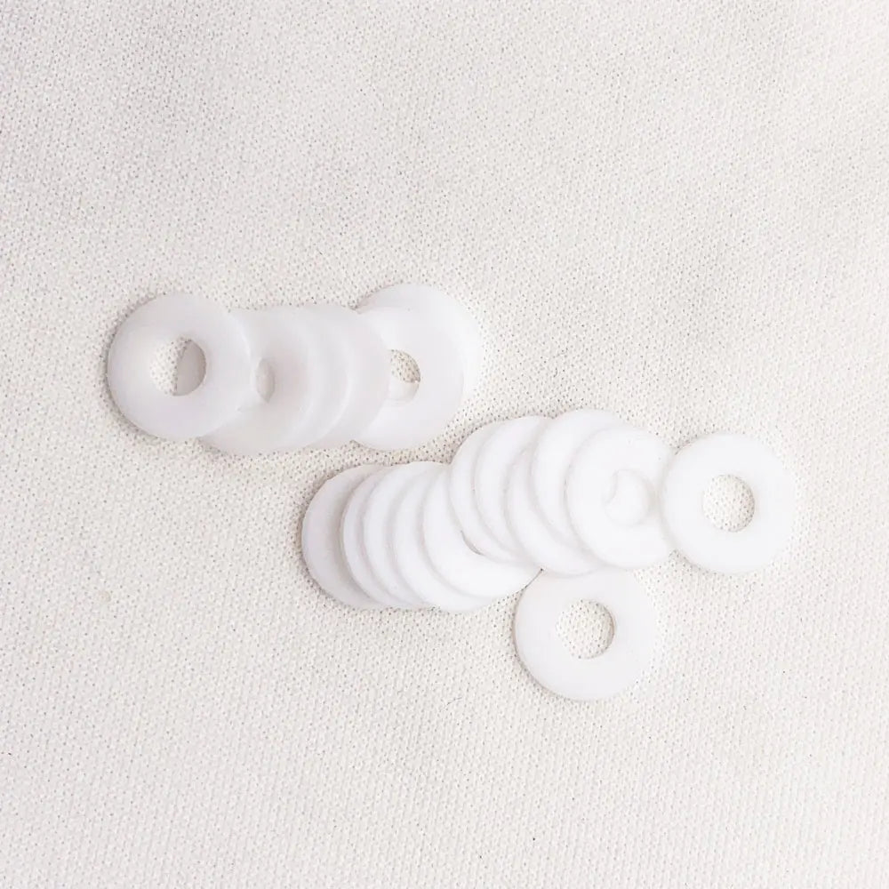 50pcs PTFE Folding Knife Pivot Gaskets – Custom Shaft Washers Knife Pivot Washer Qst