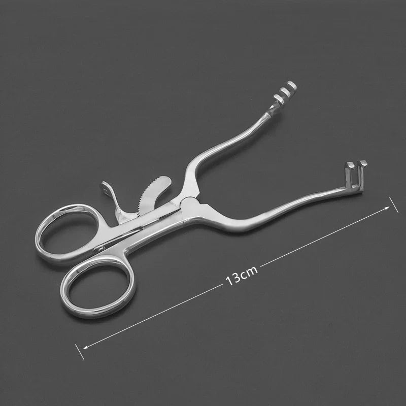 Titanium Steel Mastoid Skin Retractor – Adjustable Multi-Hook Surgical Retractor Qme