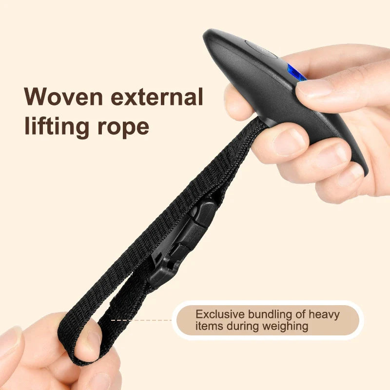 Electronic Pocket Luggage Scale – Portable Digital Travel Scale Digital Luggage Scale Qme Default Title