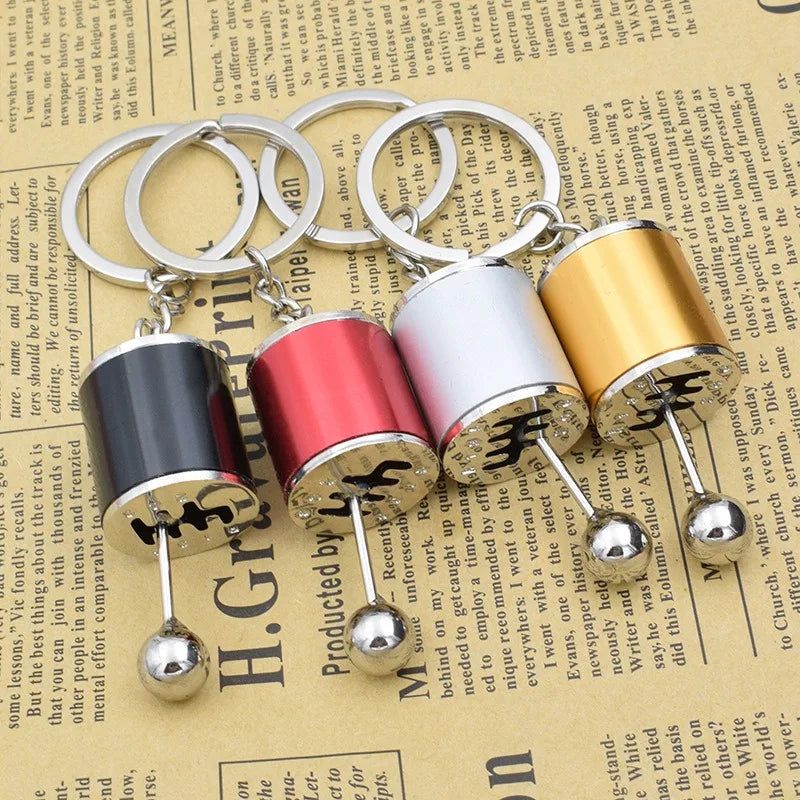 Mini Gear Shift Keychain | Car Enthusiast Novelty Keyring Novelty Keychain Qme