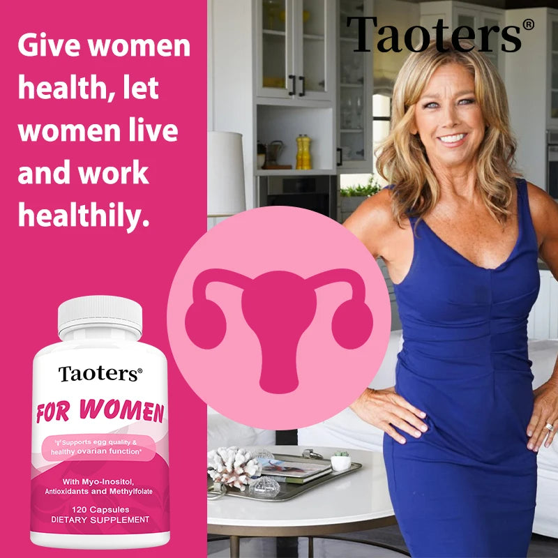 Myo-Inositol Supplement for Women – Hormonal & Cycle Balance Women's Supplement Qst