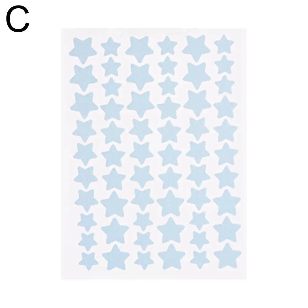 Invisible Star Shape Acne Patches – Waterproof Cover | Qme Acne Cover Patch Qme Blue CN