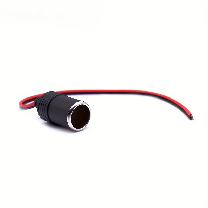 12V 120W Female Car Cigarette Lighter Socket Cable Adapter Car Power Adapter Qme