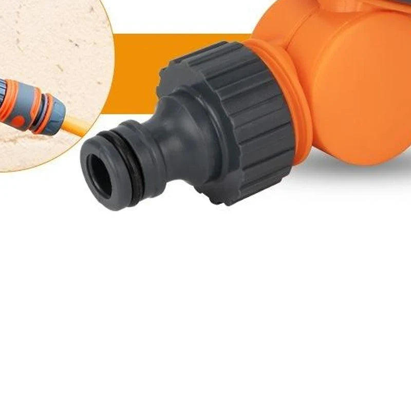 Plastic Quick-Connect Click-Lock Faucet Adapter | Garden Hose Hose Faucet Adapter Qme