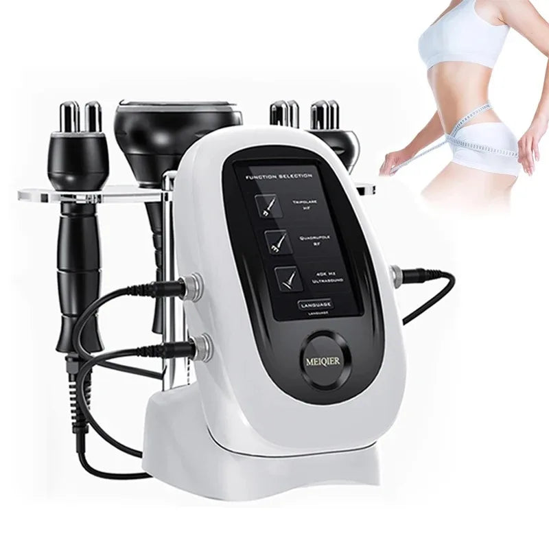 80K Cavitation RF Ultrasonic Body Slimming Machine – 3-in-1 Body Slimming Machine Qst