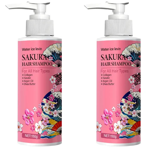 Sakura Collagen Keratin Nourishing Smoothing Shampoo – All Hair Types Nourishing Hair Shampoo Qme Moisturizing