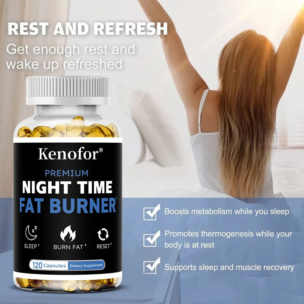 VITALXTRA Nighttime Metabolism Booster – Sleep & Weight Support Nighttime Supplement Qst