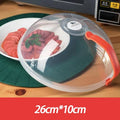 Microwave Food Splash Proof Cover with Handle | PP Lid Microwave Cover Lid Qme one size A