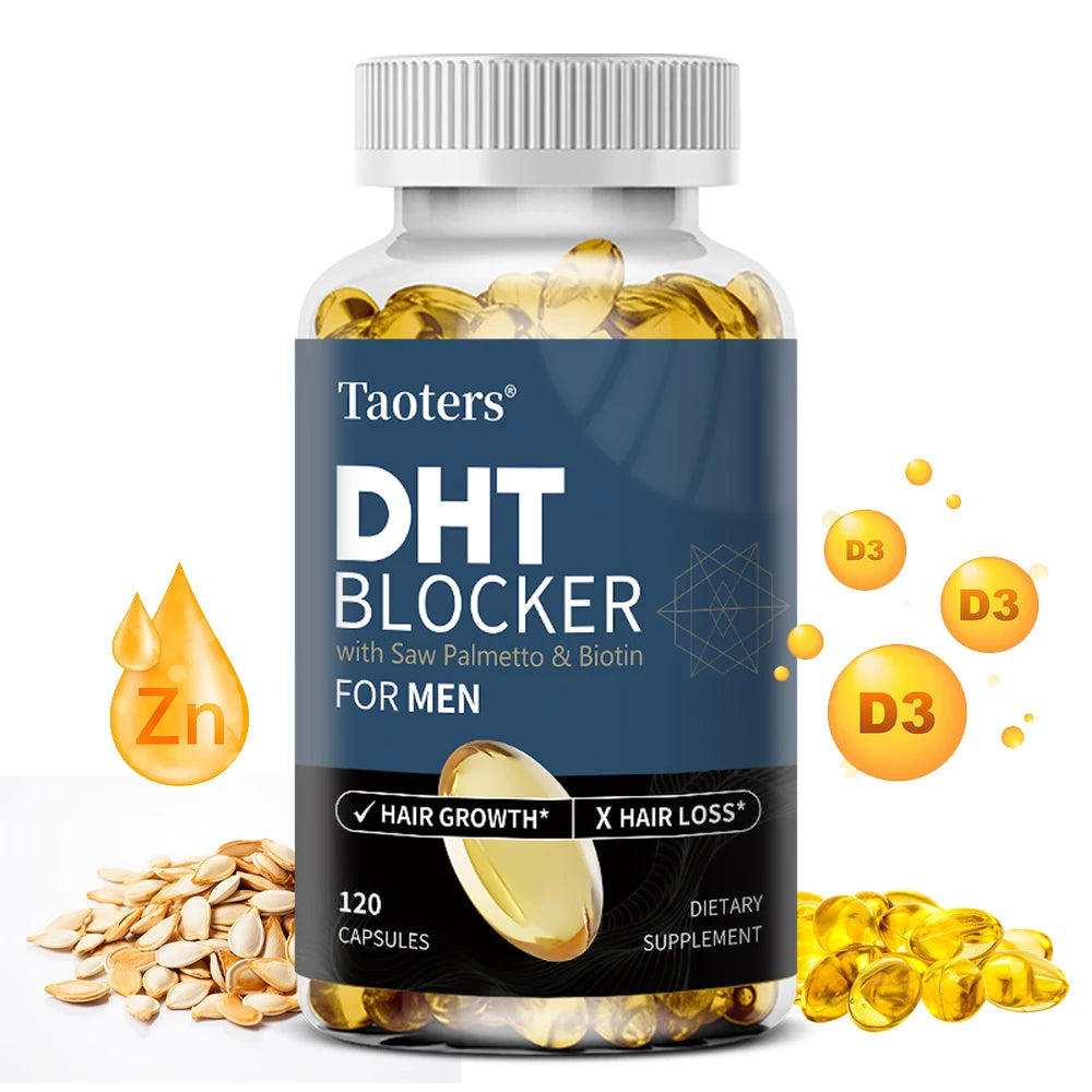 DHT Blocker Hair Growth Supplement – Saw Palmetto & Biotin Hair Growth Supplement Qst