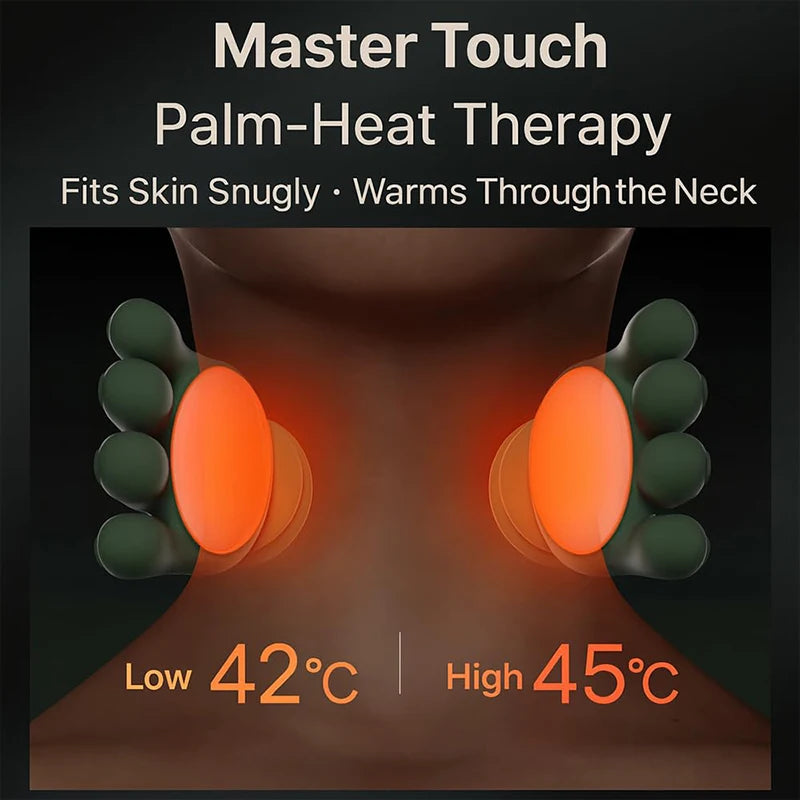 Windaily N7 Neck & Shoulder Massager – 3-Speed Kneading Shawl Neck Shoulder Massager Qst