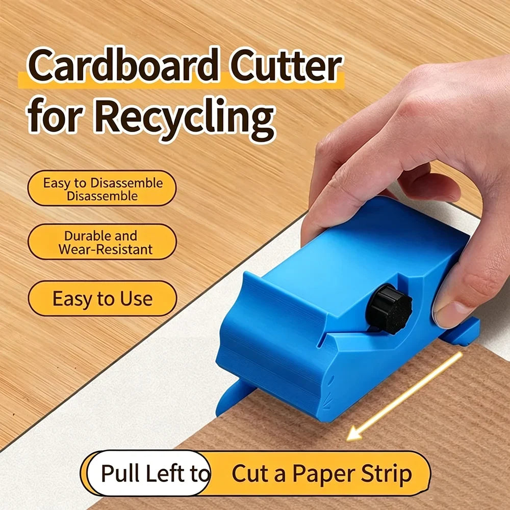 Cat-Shaped Cardboard Strip Cutter | 3D Printed DIY Tool Cardboard Strip Cutter Qme