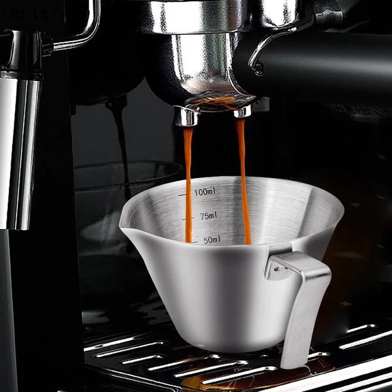 304 Stainless Steel Coffee Measuring Cup | Espresso Shot Cup Espresso Measuring Cup Qme