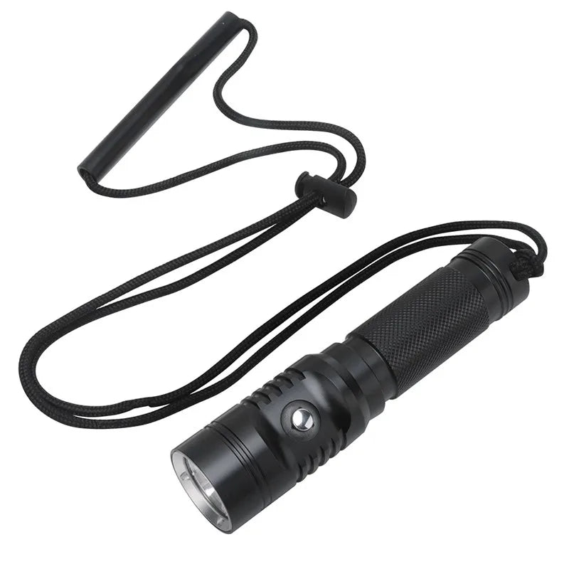 BORUiT S2 Diving Flashlight 1000LM IPX8 Waterproof LED Torch Diving Flashlight Qst Default Title
