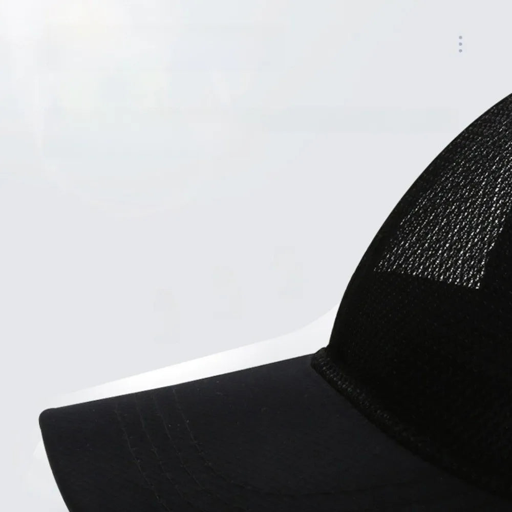 Adjustable Full Mesh Baseball Cap – Sun Protection, Quick Dry Mesh Baseball Cap Qme