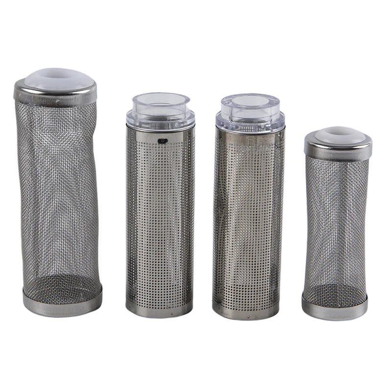 Stainless Steel Aquarium Intake Pre-Filter Cover | 12mm 16mm Aquarium Filter Guard Qst