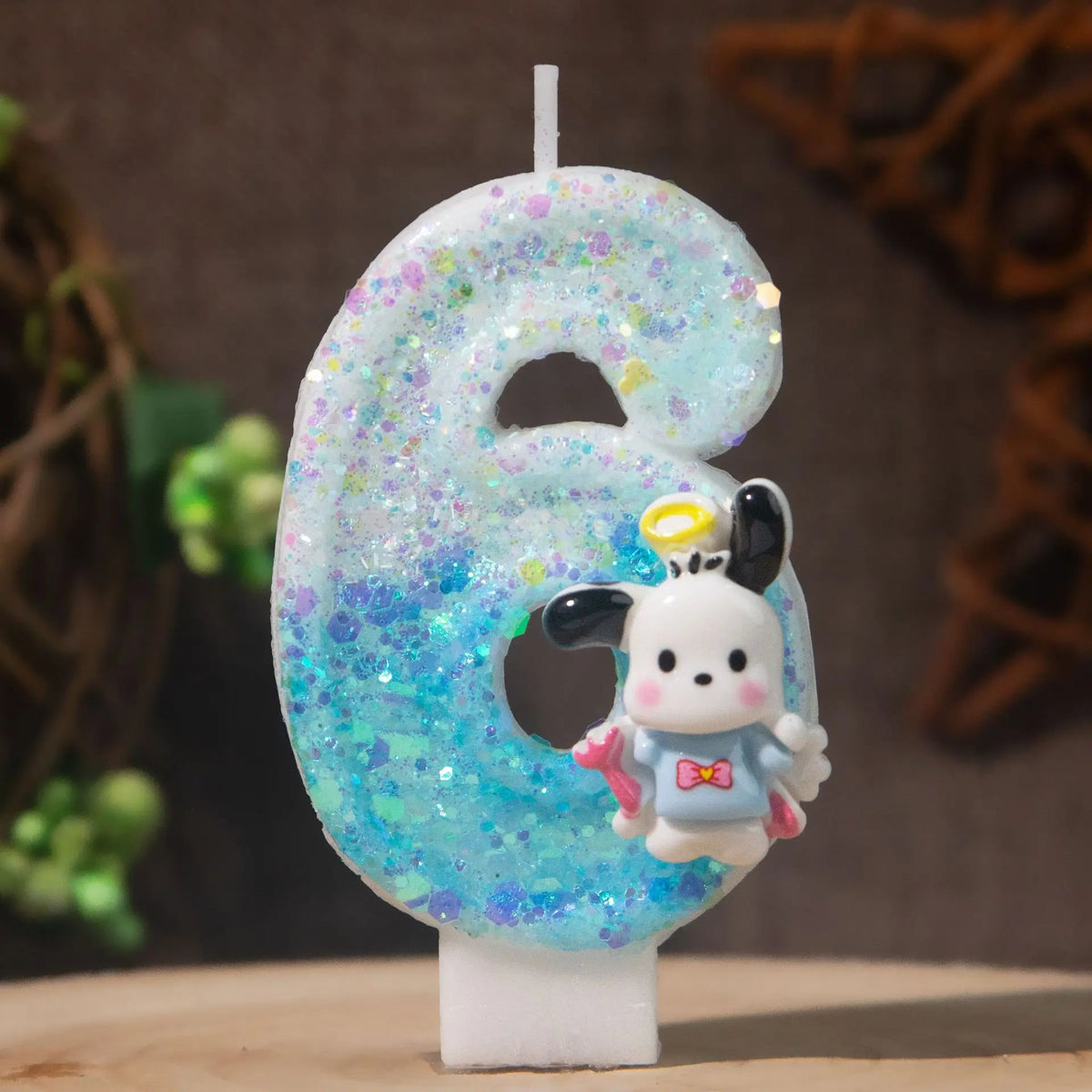 Pacha Dog 0–9 Numbered Birthday Candles Pink Cartoon Cake Topper Birthday Cake Candles Qme 6