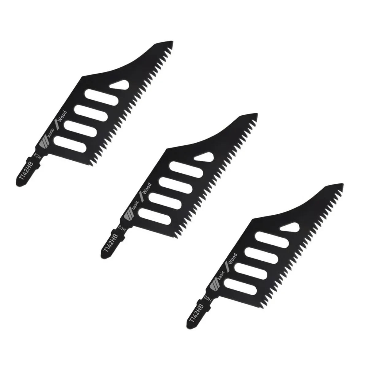 T142HB Curve Jigsaw Blade T-Shank Flush Cut Wood Plywood Jigsaw Blade Qme
