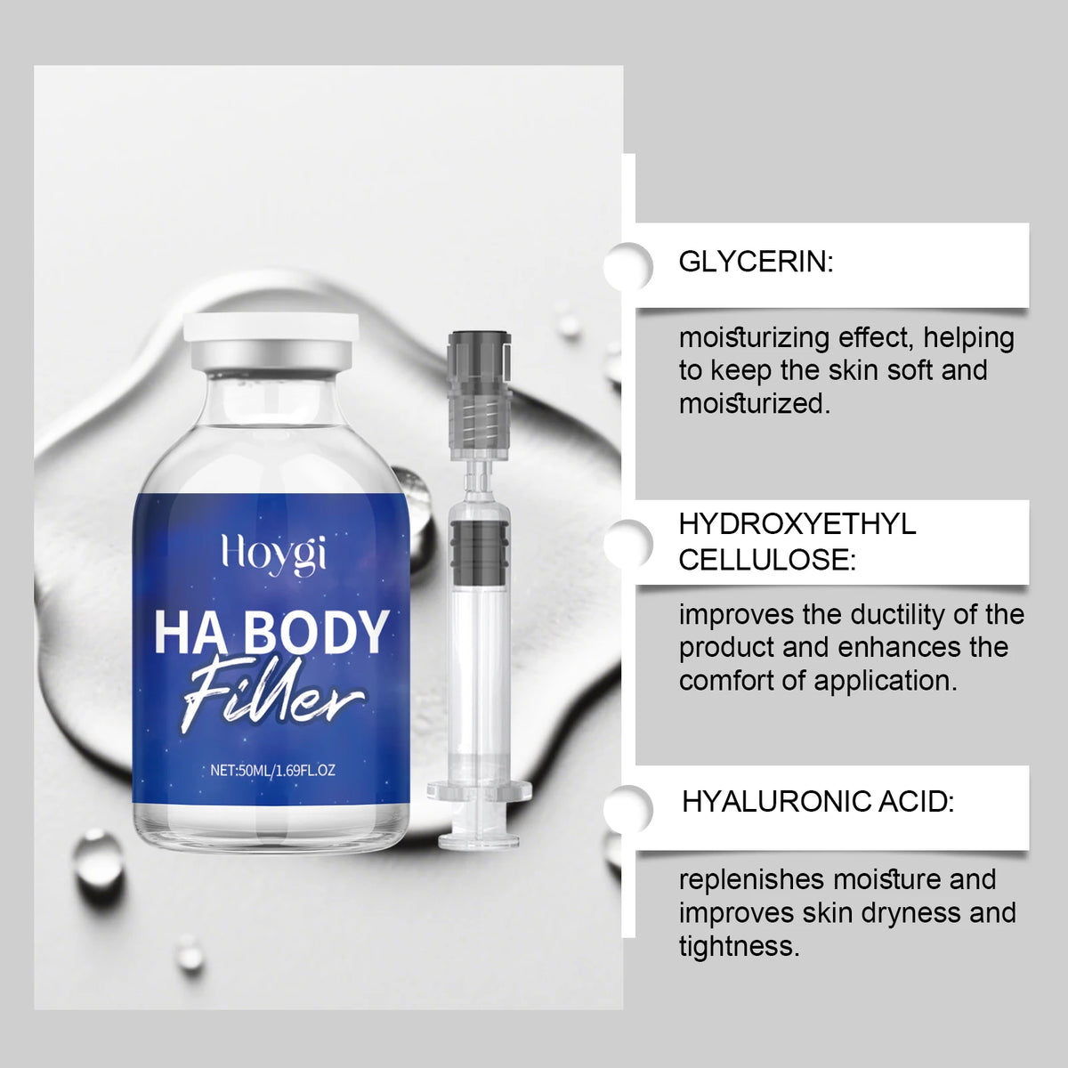 Hoygi Body Care Ampoule Essence Set – Moisturizing Skincare Body Essence Set Qst