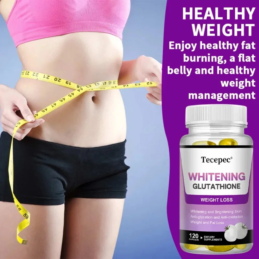 White Tomato Glutathione Capsules – Brightening Antioxidant Antioxidant Supplement Qst