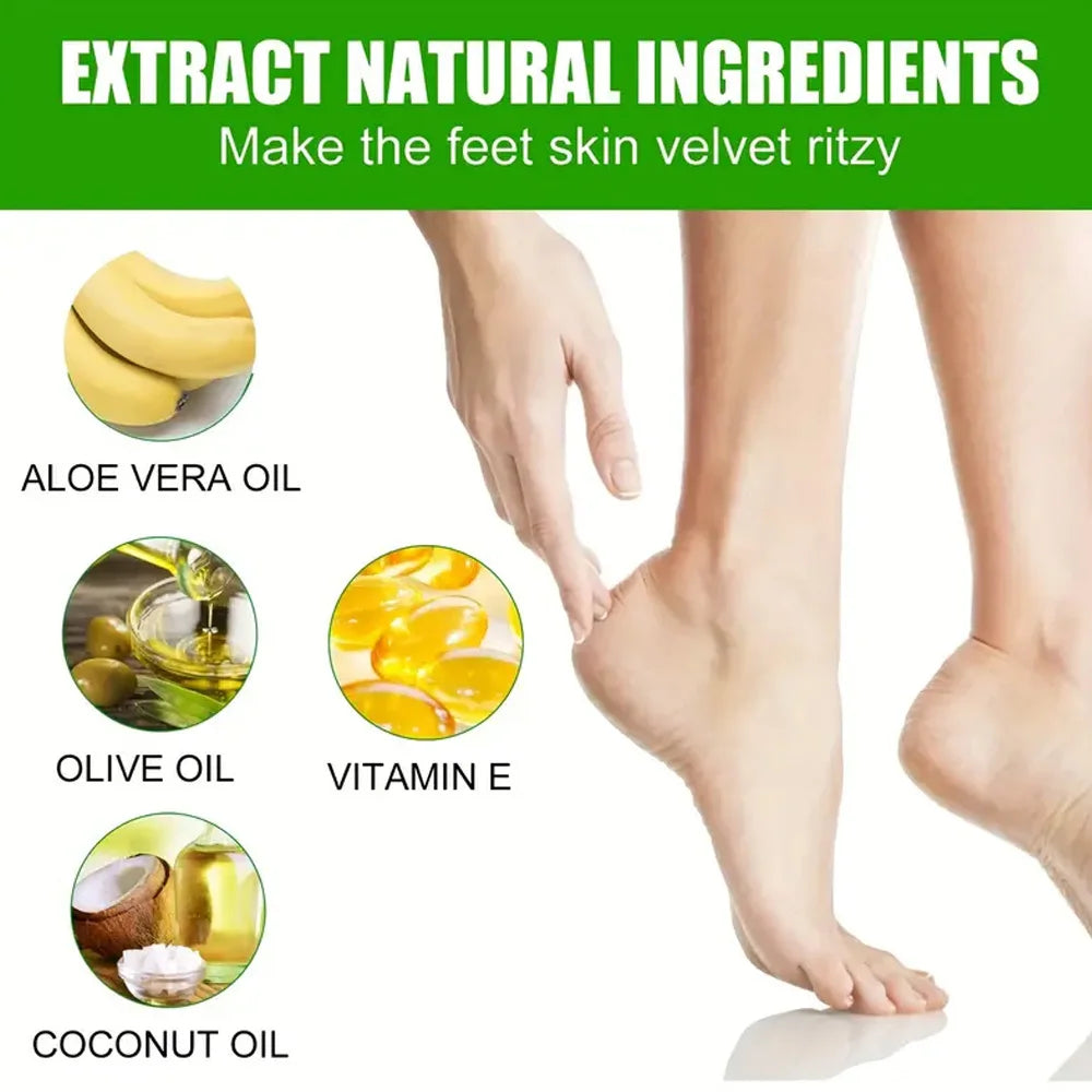 YOUNGCOME Banana Hand & Foot Cream – Moisturizing Heel Repair Foot & Hand Cream Qst
