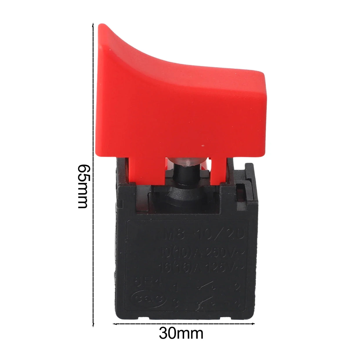 Trigger Button Switch for 125 Angle Grinder – Anti-Lock Power Tool Switch Qme