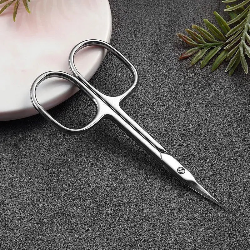 Professional Cuticle Scissors – Stainless Steel Manicure Tool Cuticle Scissors Qme