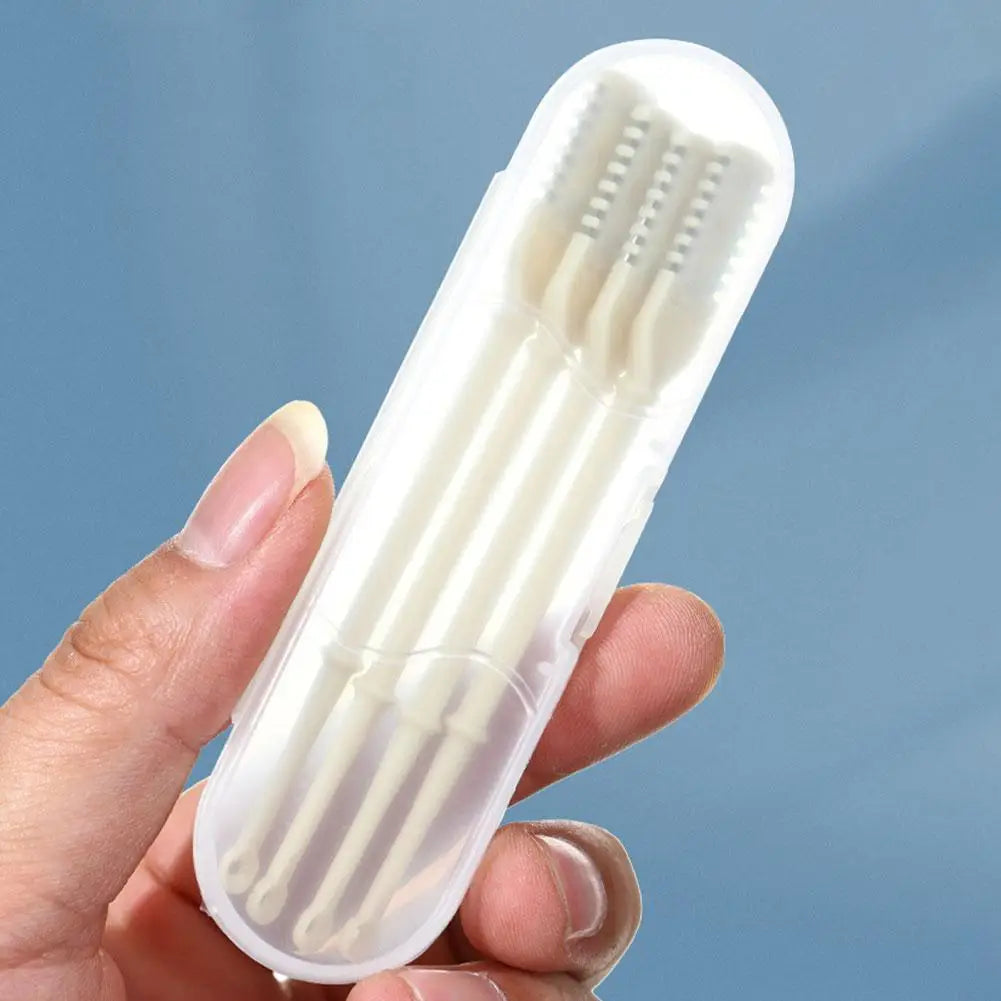 2-in-1 Double-Sided Nasal Hair Trimmer for Men & Women Nasal Hair Trimmer Qme