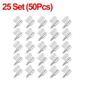 Aluminum Self-Tapping Shelf Pin Screws M2×8 Cabinet Glass Cabinet Shelf Screws Qme 25Set (50PCS)