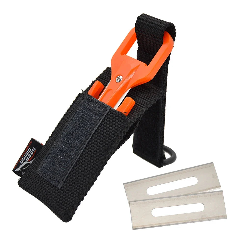 Scuba Diving Cutting Tool – Spearfishing Dive Knife Set Dive Cutting Tool Qme Orange