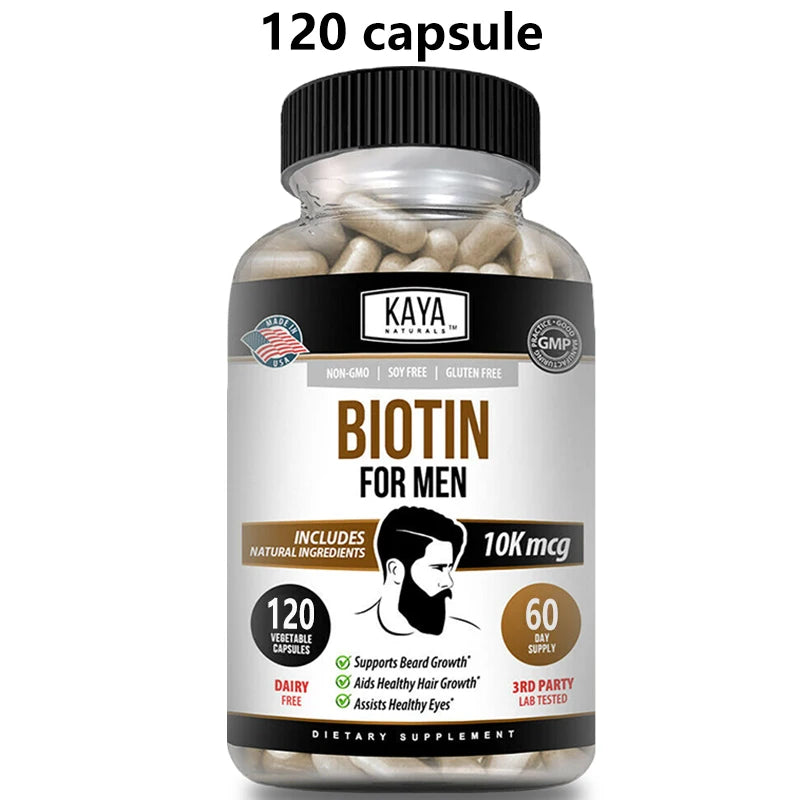 ZENVITALIZE Biotin 1000mg – Hair, Skin & Nails Supplement Biotin Supplement Qst 120 count-1 bottle