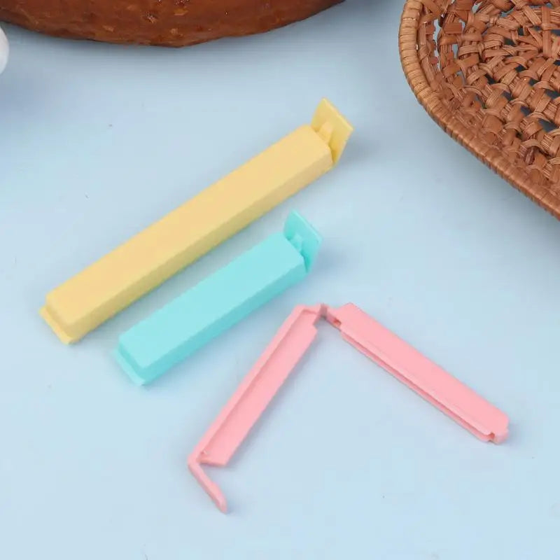 Food Bag Sealer Clips – Snack & Kitchen Storage Clamps Food Bag Clips Qme