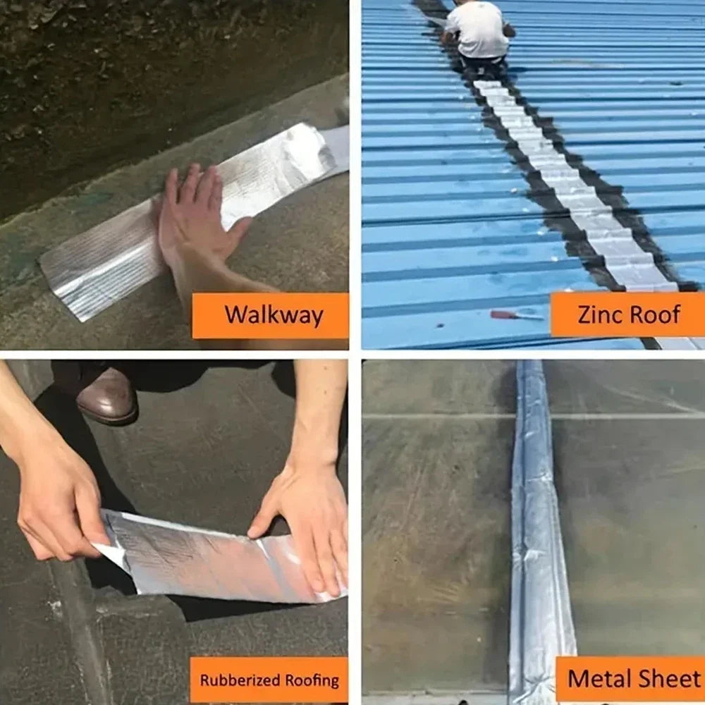 Butyl Tape Waterproof Roof Flashing & Leak Sealing Patch Waterproof Sealing Tape Qme