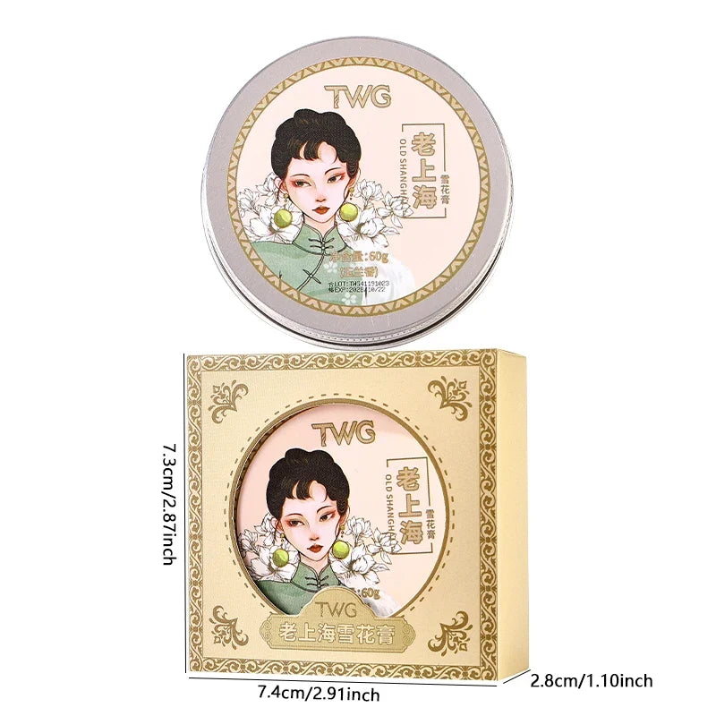 Snow Cream Moisturizing Refreshing Non-Greasy Skin Cream Moisturizing Cream Qme
