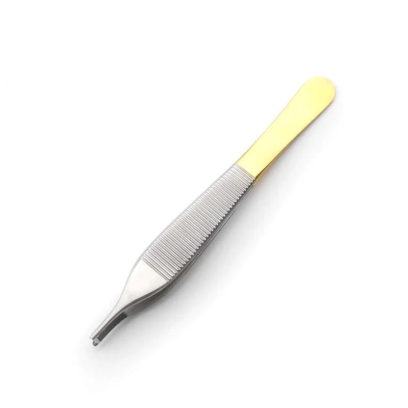 Stainless Steel Fine Tooth Shaping Tweezers | Precision Tool Precision Cosmetic Tweezers Qme
