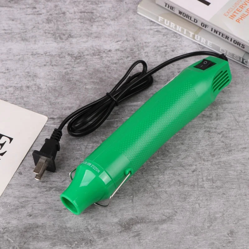 DIY Heat Shrink Sheet & Relief Powder Soft Clay Craft Kit DIY Craft Kit Qme Green