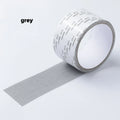 Self-Adhesive Window Screen Mesh Repair Tape 5×200cm Screen Repair Tape Qme GRAY 2M