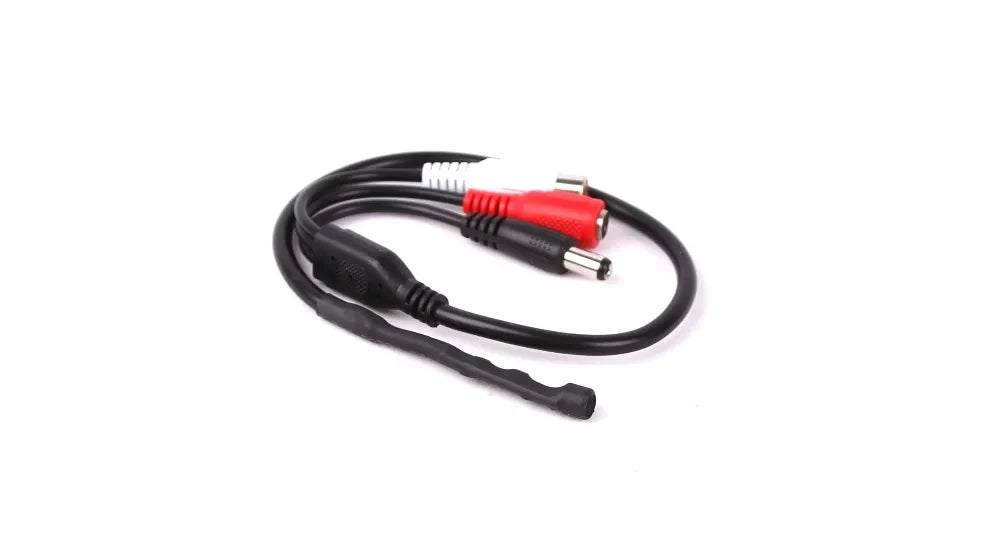 Wide Range Sensitive Mini CCTV Microphone for Security Cameras CCTV Audio Microphone Qme