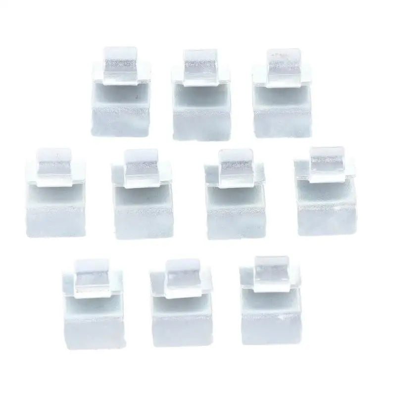 10-Pack Heavy Duty Metal Shelf Support Clips for Cabinets Shelf Support Clips Qst