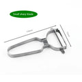 Stainless Steel Vegetable Fruit Peeler Grater & Slicer Vegetable Peeler Grater Qme Small sharp blade