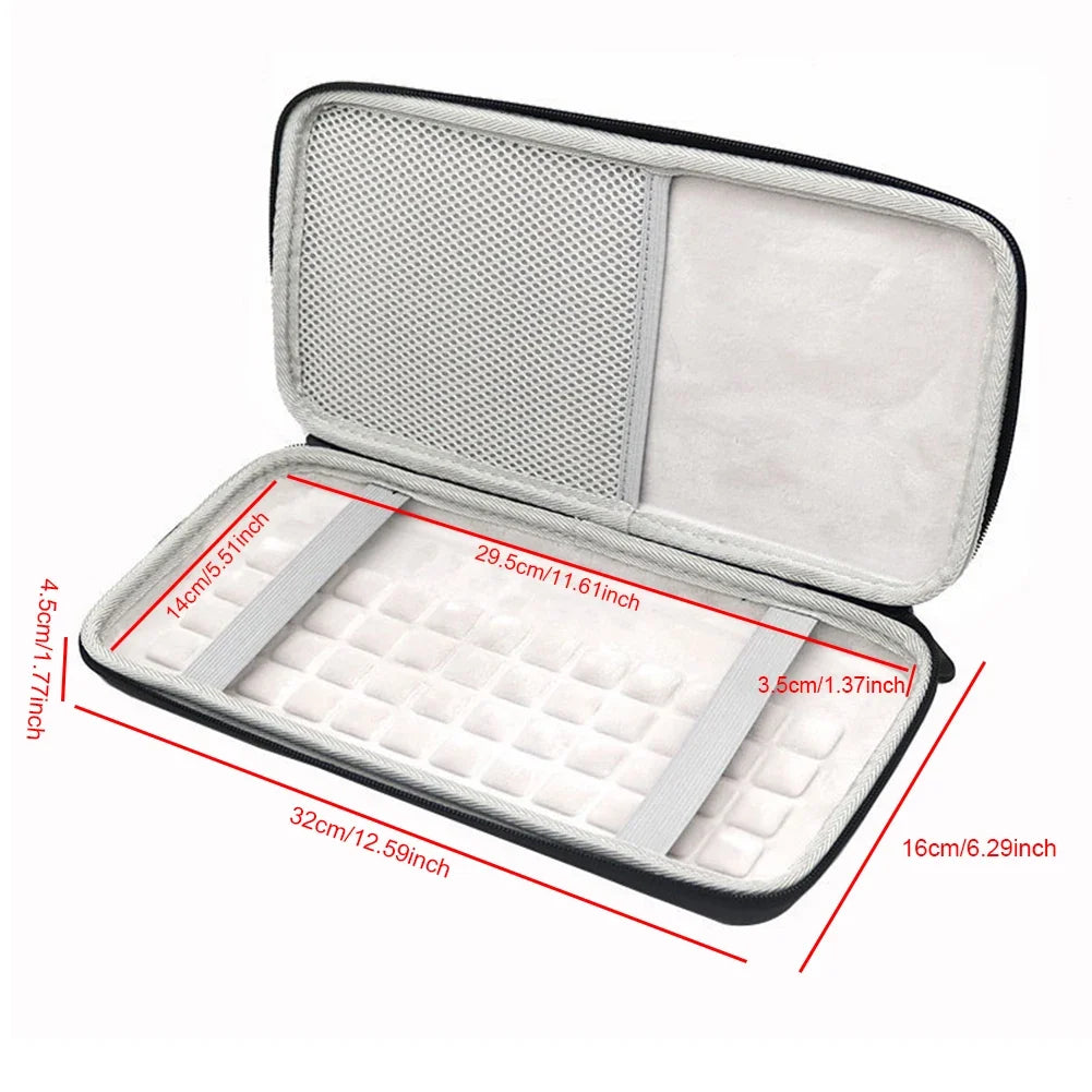 EVA Hard Case Travel Bag for Logitech MX Keys Mini Keyboard Keyboard Carry Case Qme